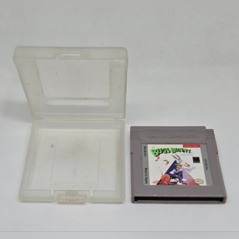 Vintage Nintendo Bugs Bunny Crazy Castle Game Boy Cartridge
